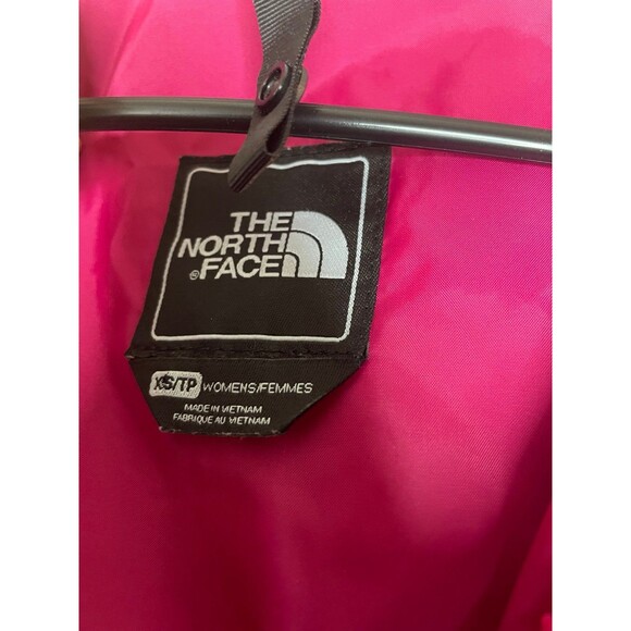 The North Face Waterproof Rain Jacket Women’s XS Black Pink Hooded Shell Venture - Picture 8 of 8